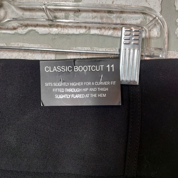 Memior Womens Black Dress Pants NWT Size 11 - Picture 6 of 9